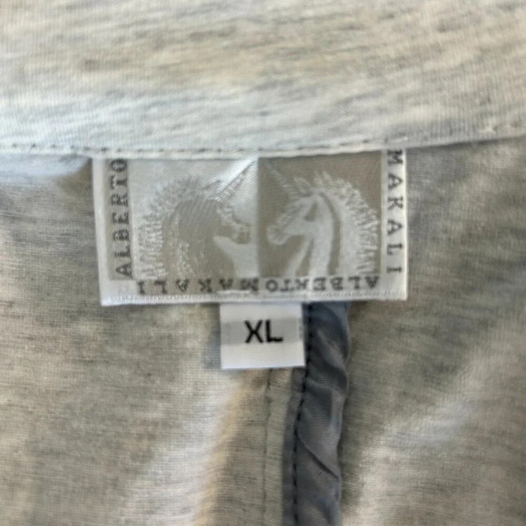 Alberto Makali Blue Floral Lace Beaded Collar Blazer Jacket Size XL - Picture 3 of 8